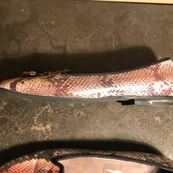 Womens Python Print Loafer Sz 8.5 - Picture 2 of 5